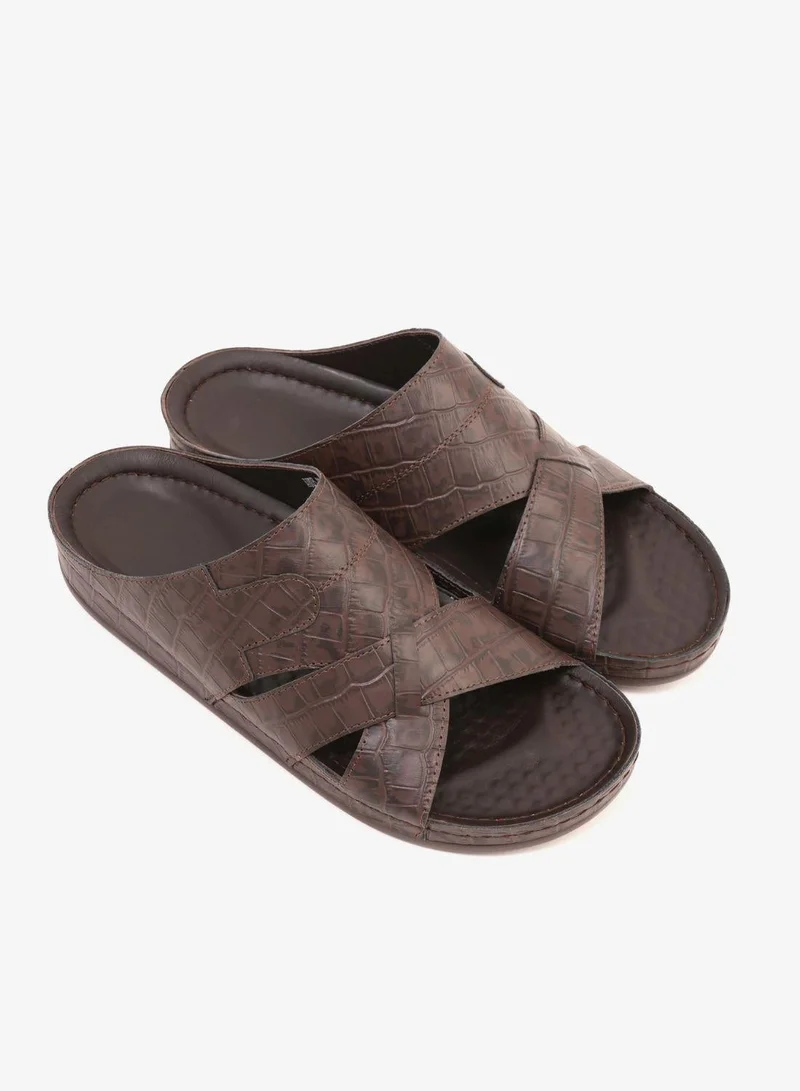 كومفورت بلس صنادل رجالي كومفورت بلس - بني